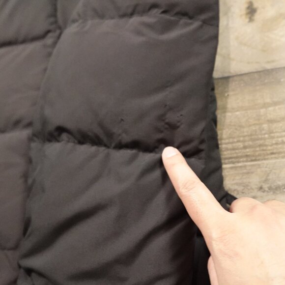 LL Bean down puffer jacket Ultrawarm Coat Three Quarter Length women's medium - Picture 14 of 15